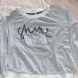 long sleeve shine bright pajama shirt target